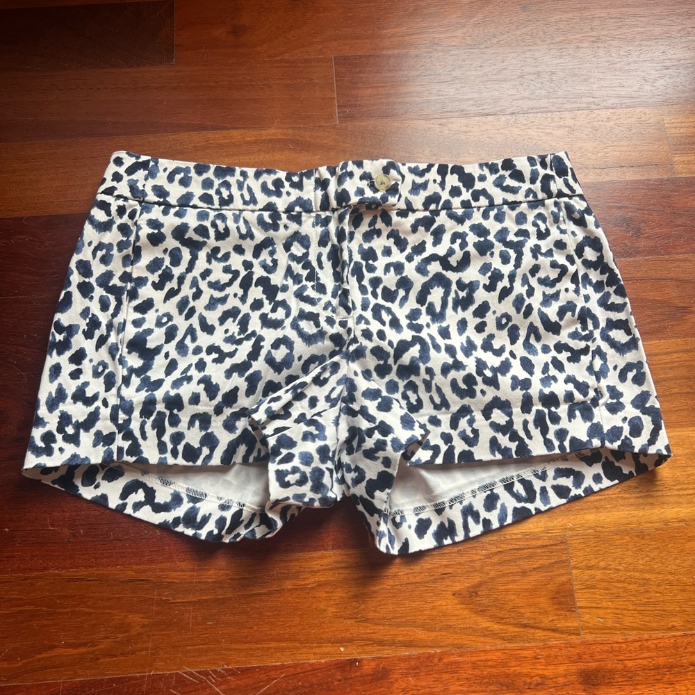 J Crew Leopard Print Women's Shorts